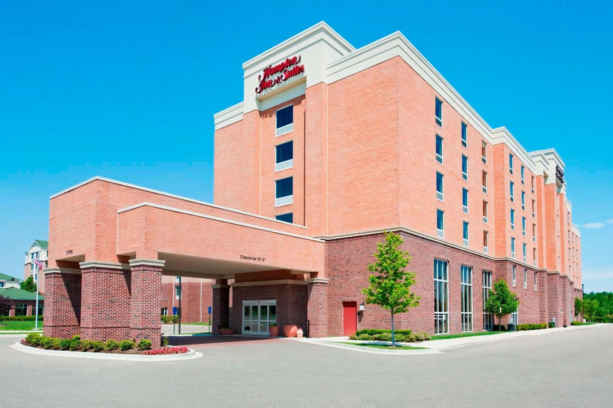 Hampton Inn & Suites Detroit/Airport Romulus Exterior foto